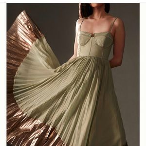 Anthropologie corset dress
